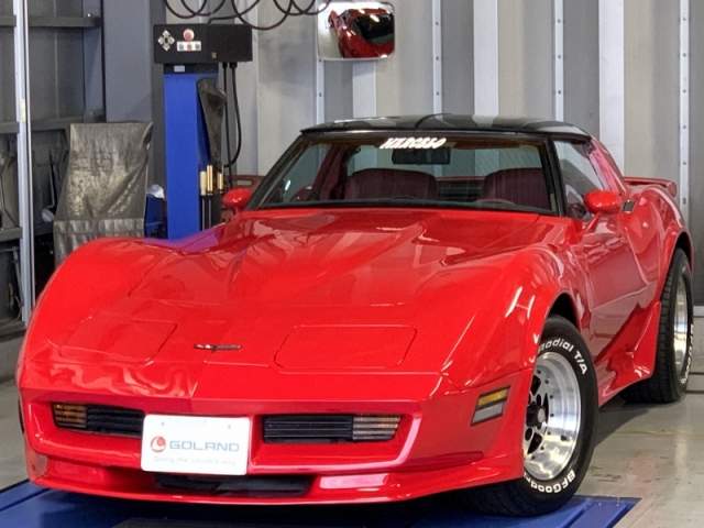 1981年 CHEVROLET ｺﾙﾍﾞｯﾄ C3 Tﾊﾞｰﾙｰﾌ ﾚｽﾄｱ車両 中古並行 中古車情報